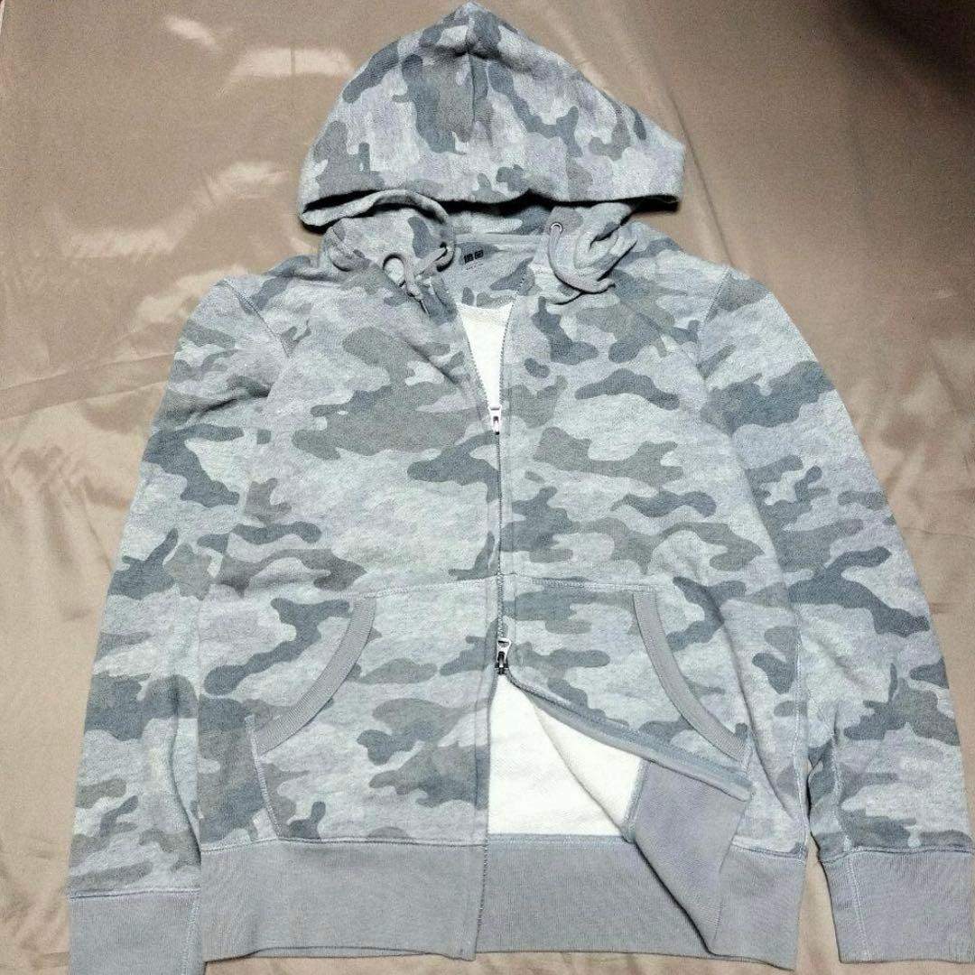 00s OLD UNIQLO 迷彩 サーマル ジップパーカーダブルジップ Y2K - メルカリ