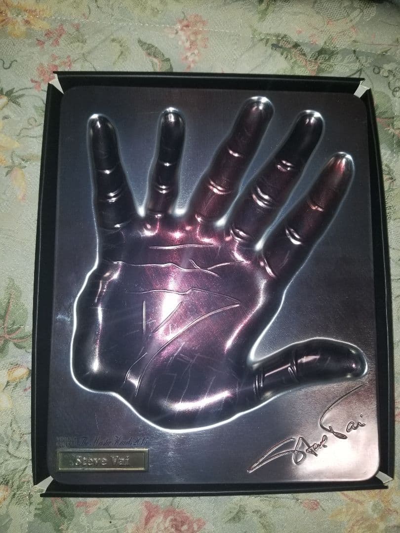 スティーヴ・ヴァイ 手形サイン コレクション