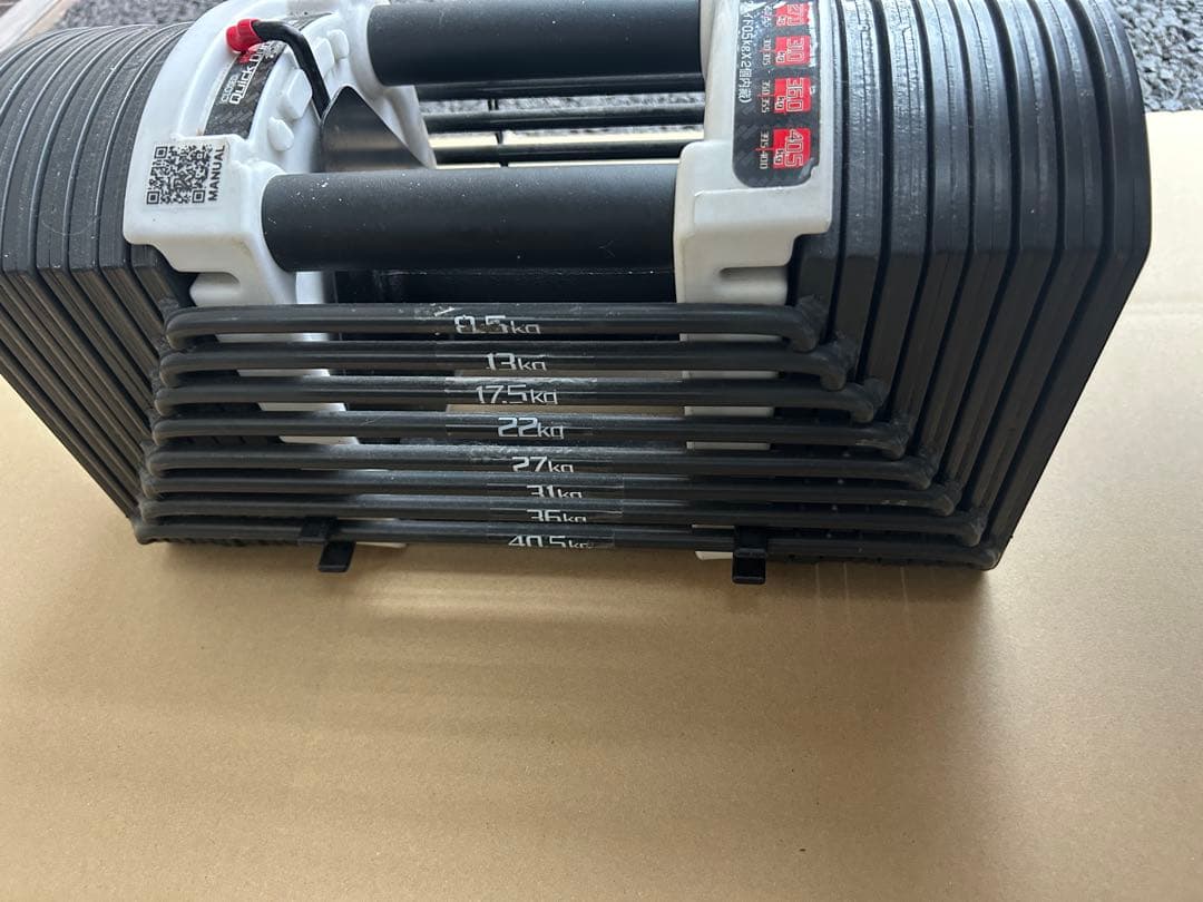 ① FIELDOOR（フィールドア） 可変式 クイックダンベル 40.5kg