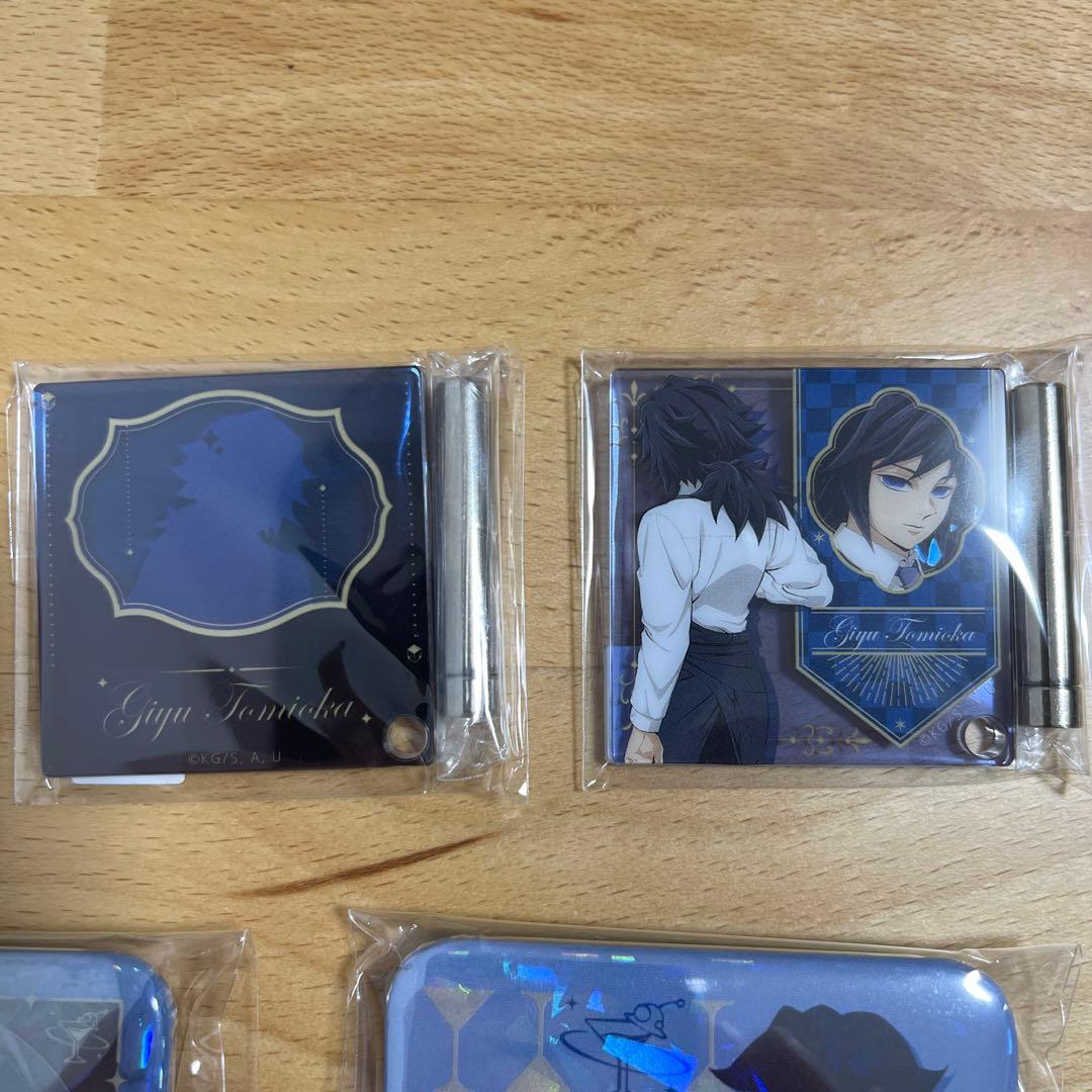 鬼滅の刃 モクテルバー 冨岡義勇 コレクションロト 缶バッジ＆ミニ