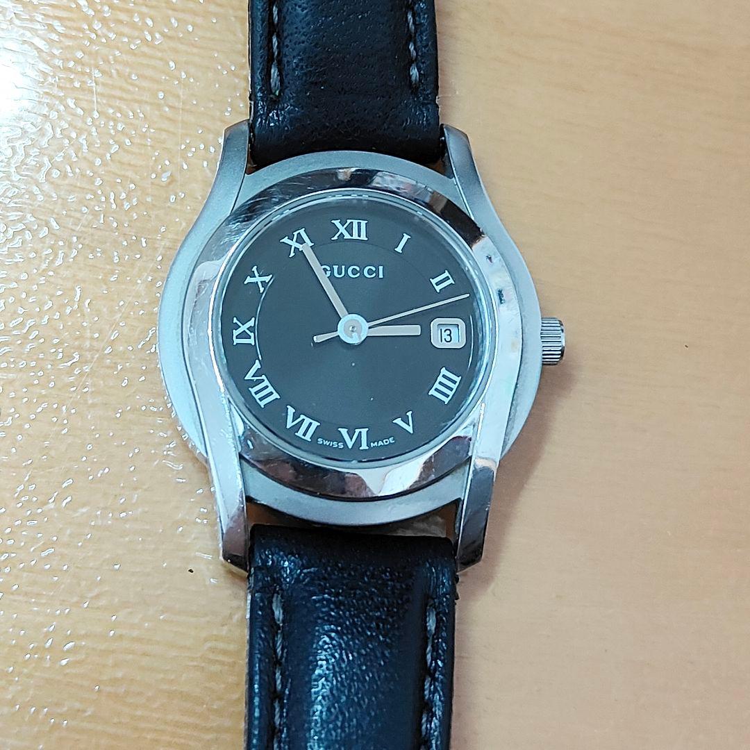 GUCCI デイト 5500L クォーツ レディース 腕時計