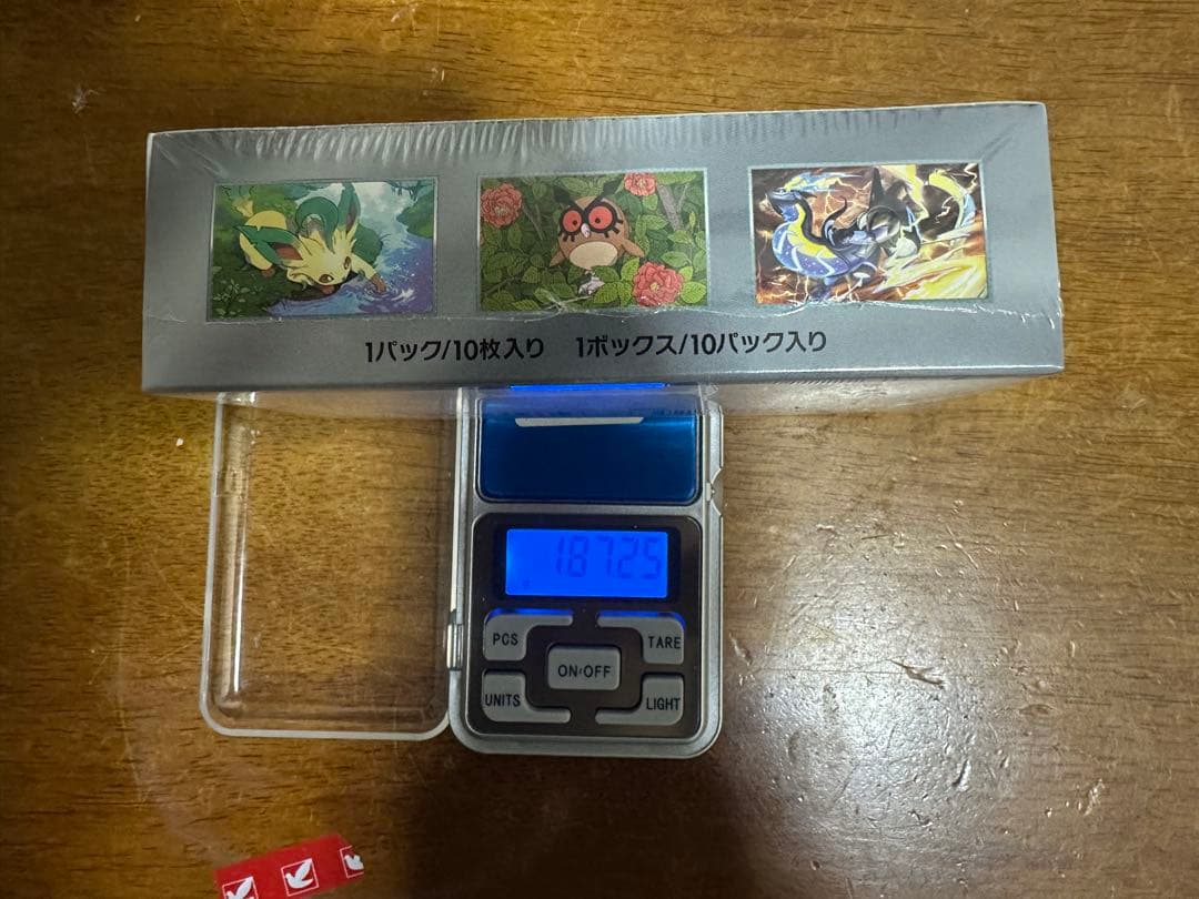 テラスタルフェス ex BOX シュリンク付き　1BOX 187.24g