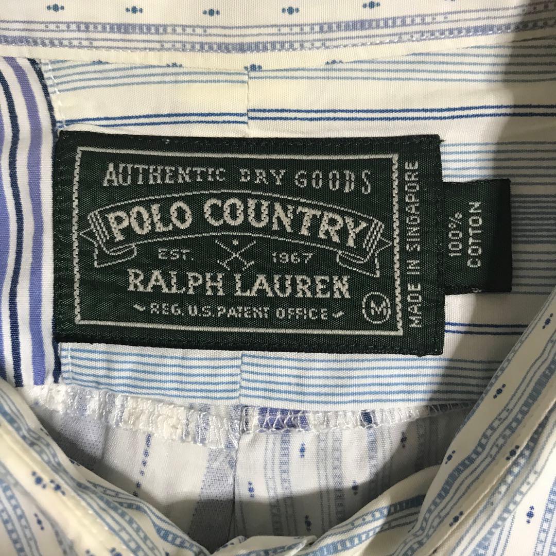 80s ビンテージ 最初期ポロカントリー ラルフローレン 名作パッチ