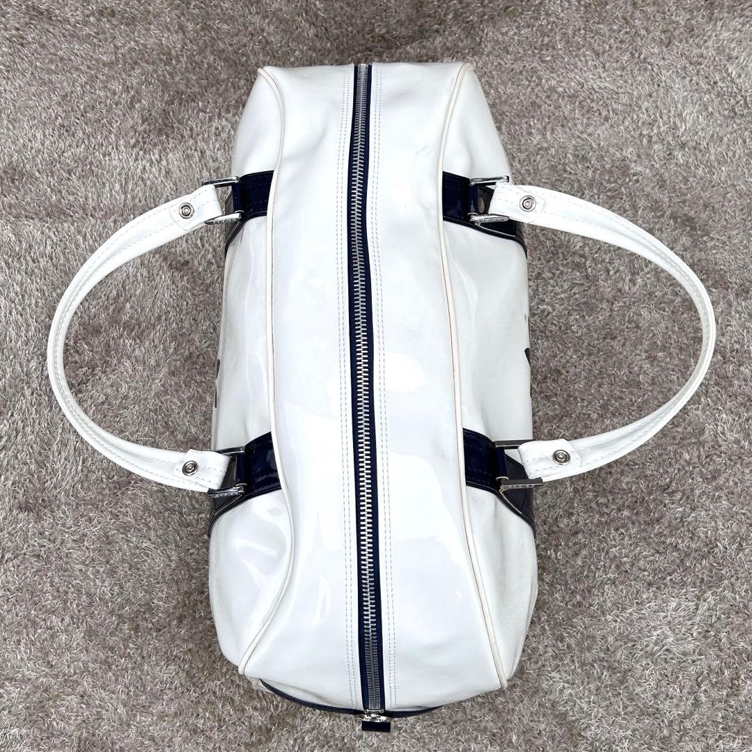 極美品 80s adidas アディダス Super star エナメル バッグ - メルカリ