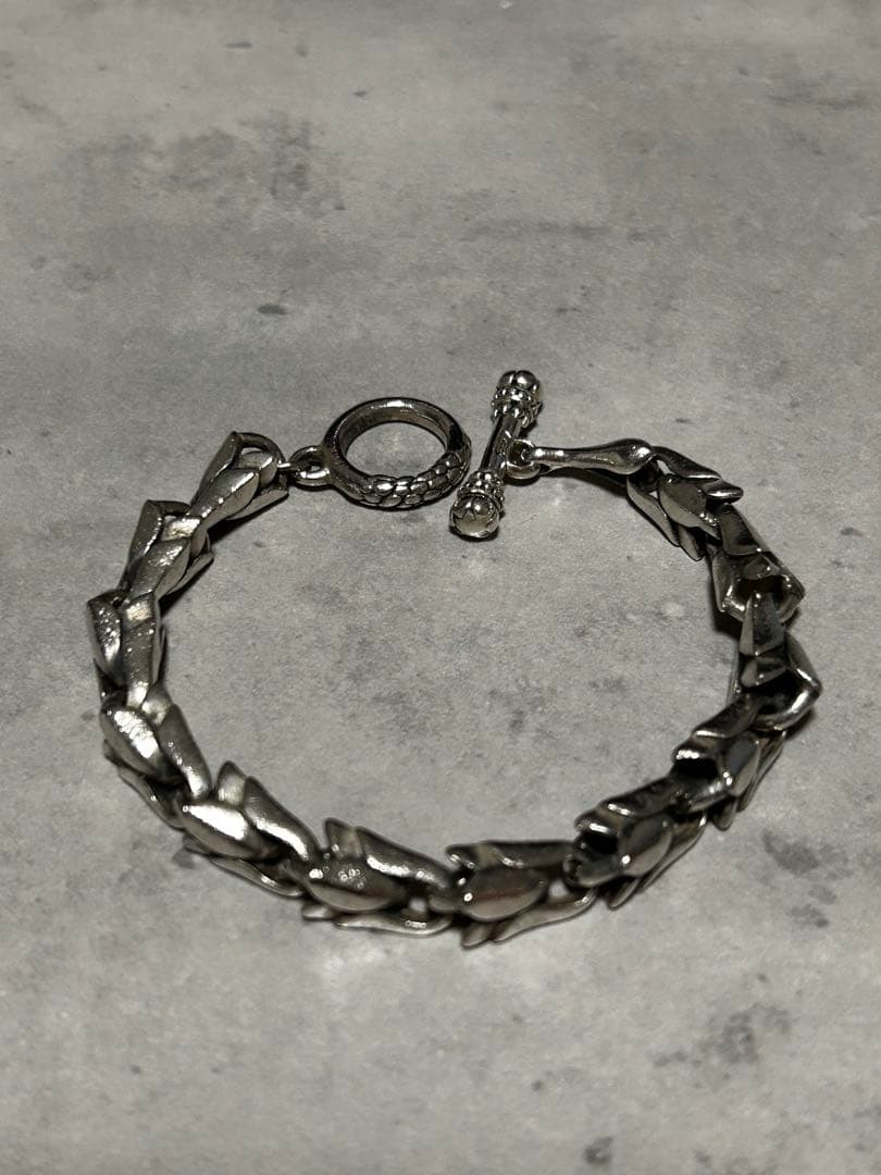 週末限定価格 SV950 高純度 リンクチェーンブレスレット