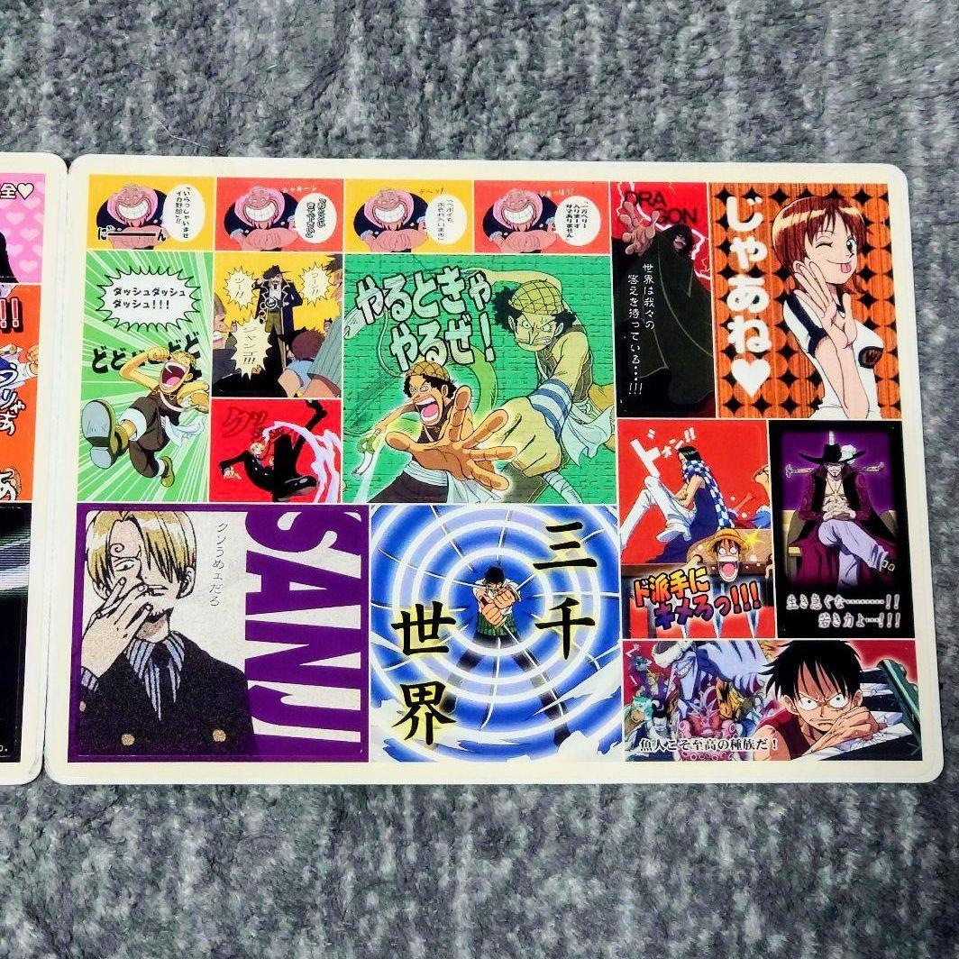 ジャンボカードダス ワンピース ONE PIECE ゾロ ルフィ ナミ サンジ