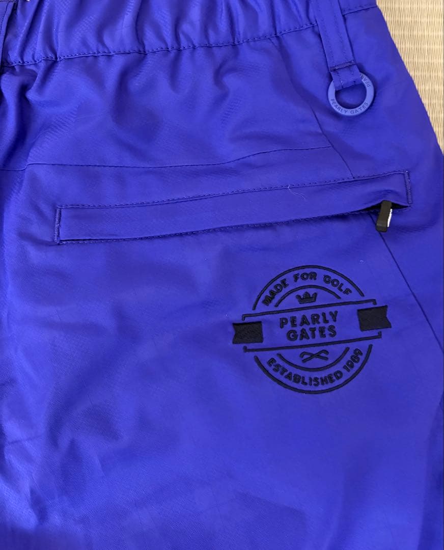 美品❗️PEARLYGATES 防風防寒パンツ 紫紺色 サイズ4 - メルカリ