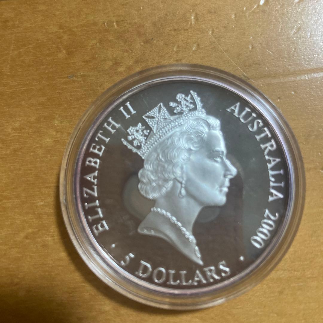 2000年 シドニーオリンピック 5ドル銀貨 - メルカリ