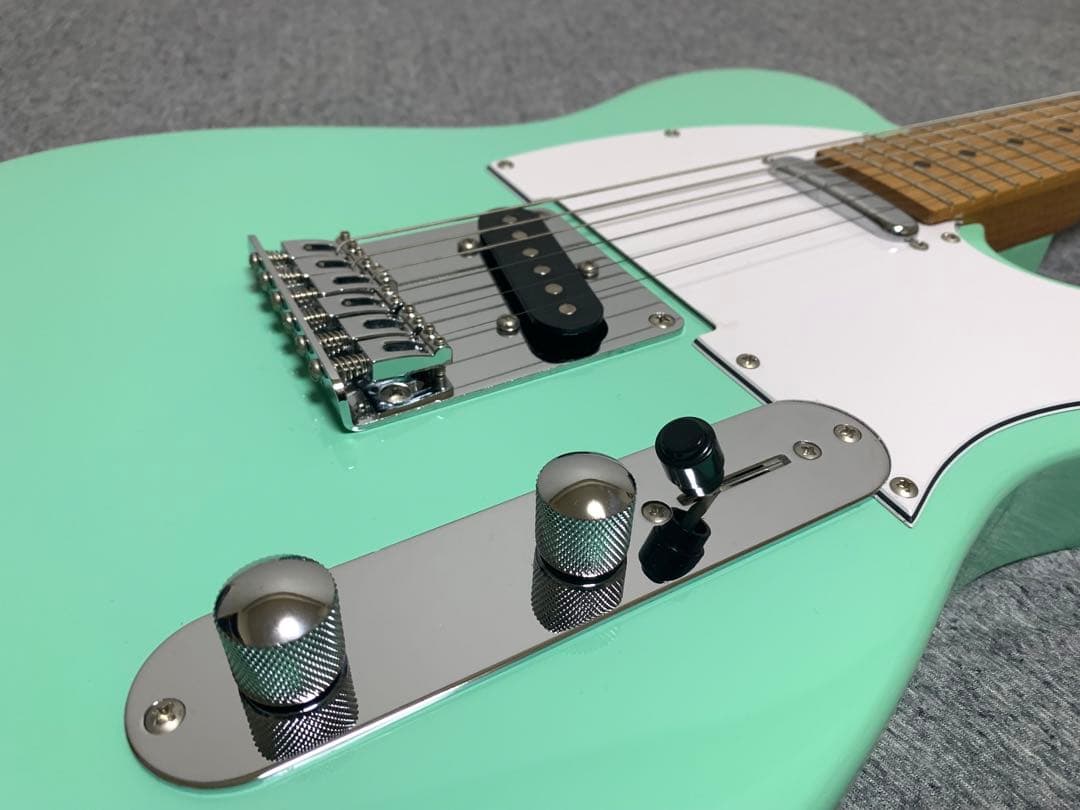 最高ホビー・楽器・アート - プレイテックテレキャスターミントグリーン