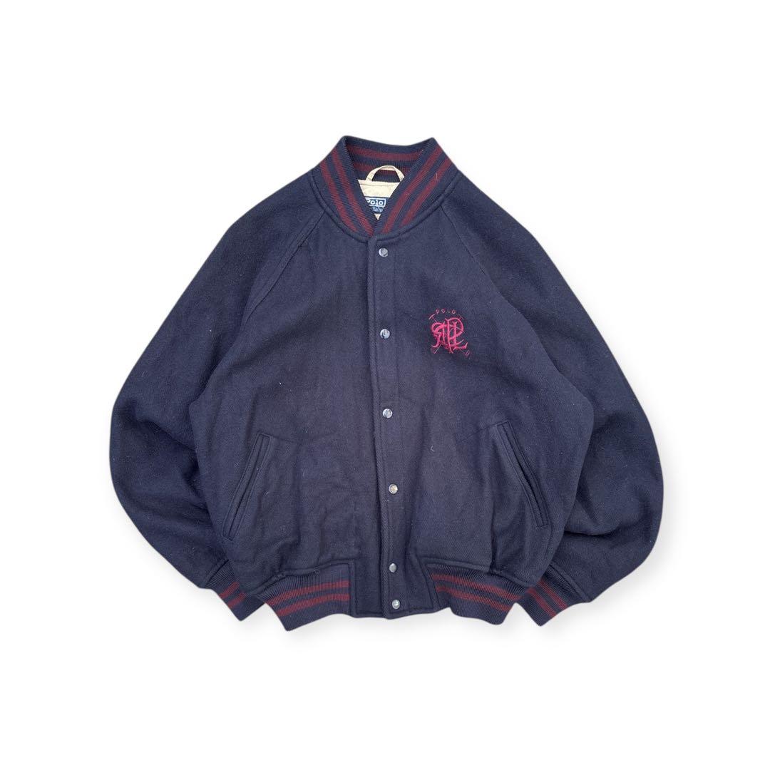 90s POLO by Ralph Lauren ウール　スタジャン