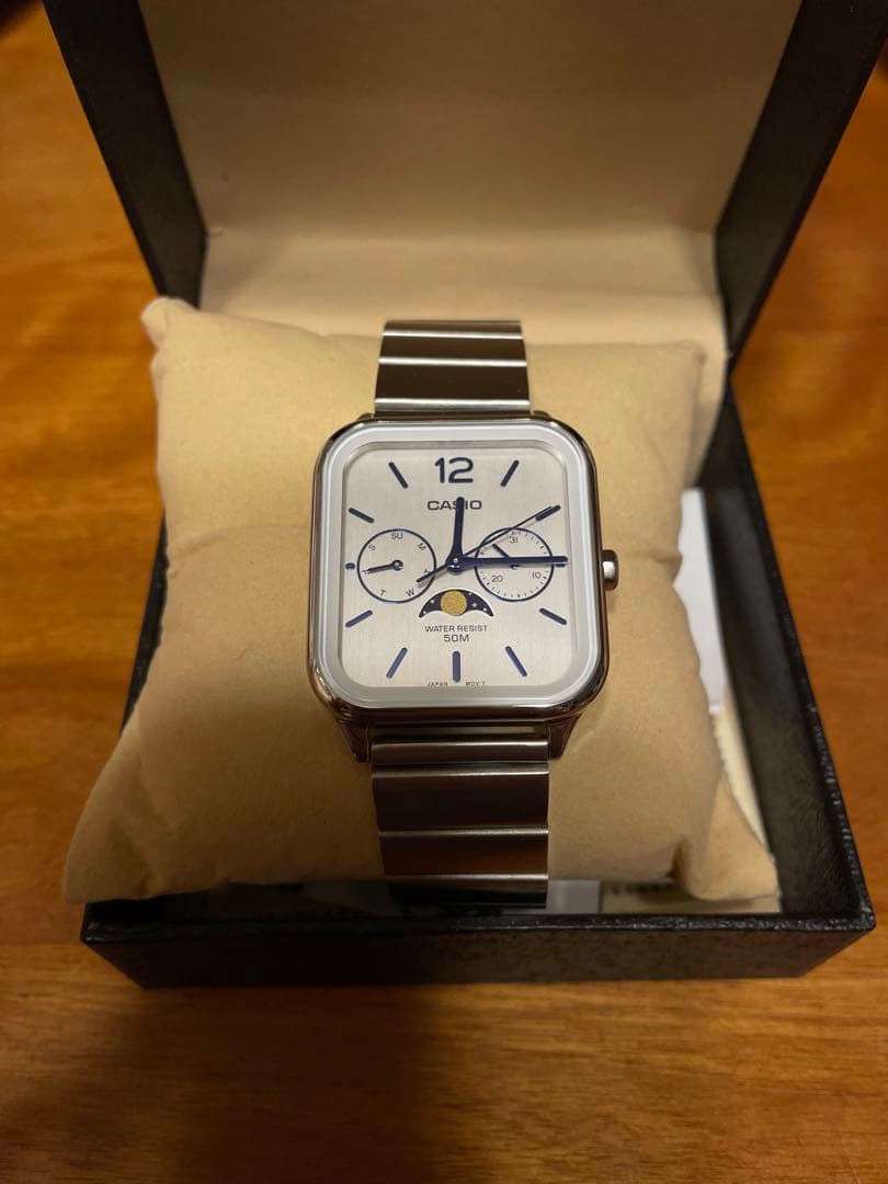 CASIO ムーンフェイズ　CASIO MTP-M305M-8AV