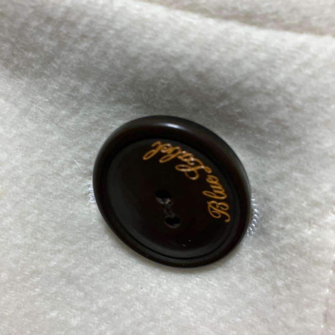 BURBERRY BLUE LABALアンゴラ ホワイト フーデットコート美品 - メルカリ