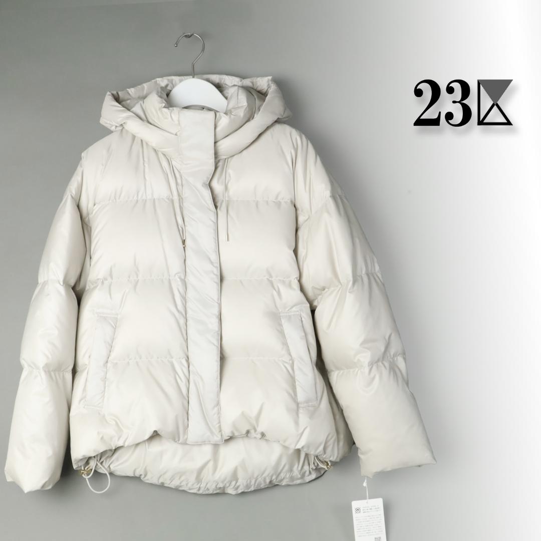 876 新品 今季 23区 ショート ダウコート ダウン ジャケット32 P5 jt1888-01_1.jpg