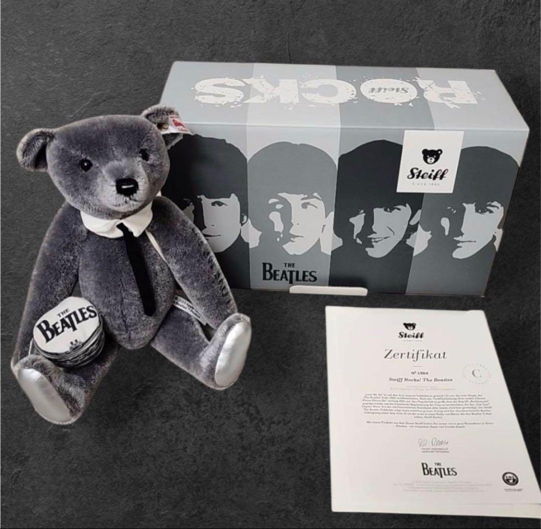 極美品】シュタイフ・ロックス！ ビートルズ 限定品 - メルカリ