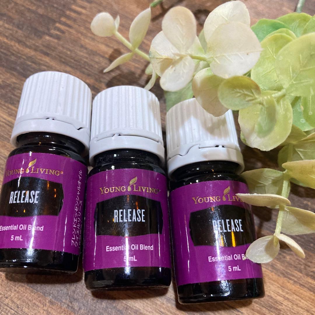 Young Living Release エッセンシャルオイル 5mL ✖️3本