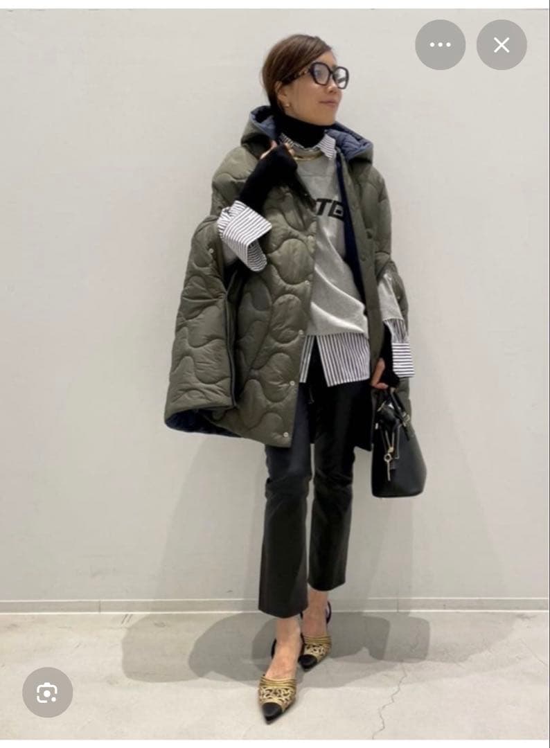 MADISONBLUE キルティングポンチョ 01 - メルカリ