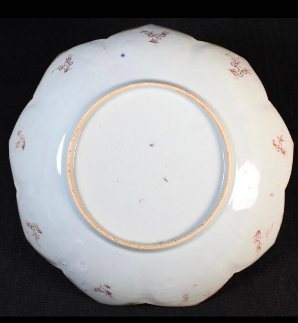 中国古美術品 清の雍正時代 粉彩花文皿 本物保証 - メルカリ