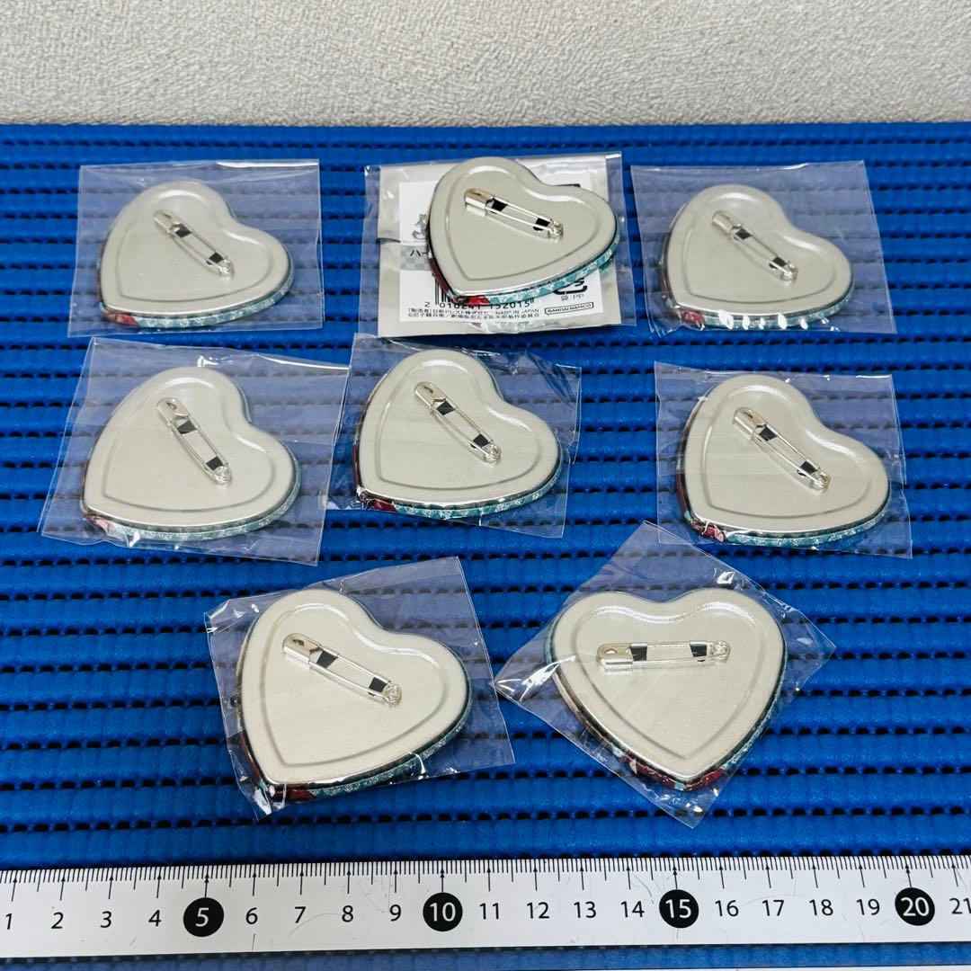 忍たま乱太郎 福富しんべヱ ナンジャタウン ハート型缶バッジ セット