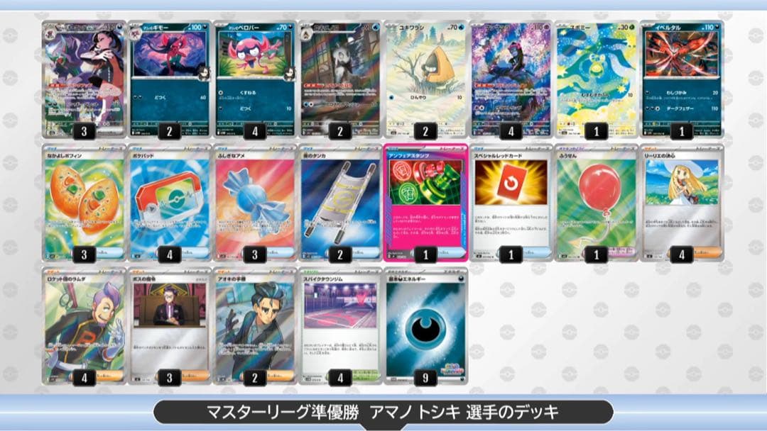 マリィのオーロンゲexデッキ（2/11シティ優勝構築）逆鱗スリーブ