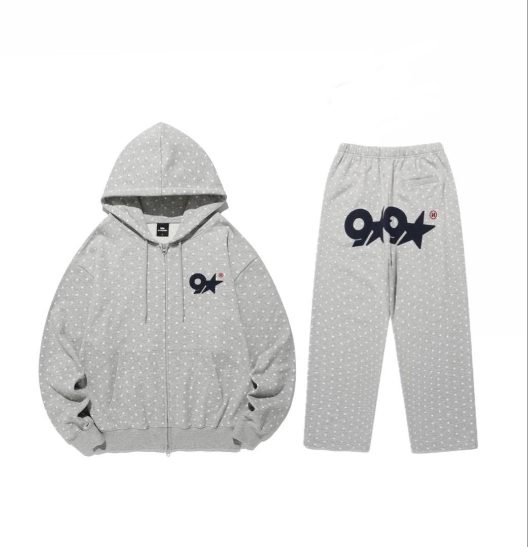 9090 ドット セットアップ 9STAR HOOD ZIP UP - メルカリ