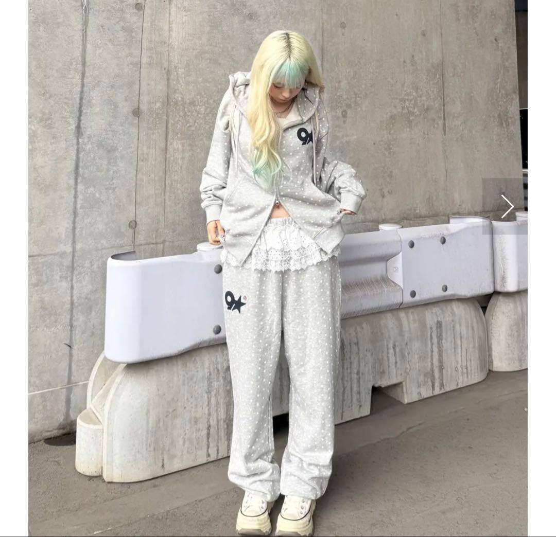 9090 ドット セットアップ 9STAR HOOD ZIP UP - メルカリ