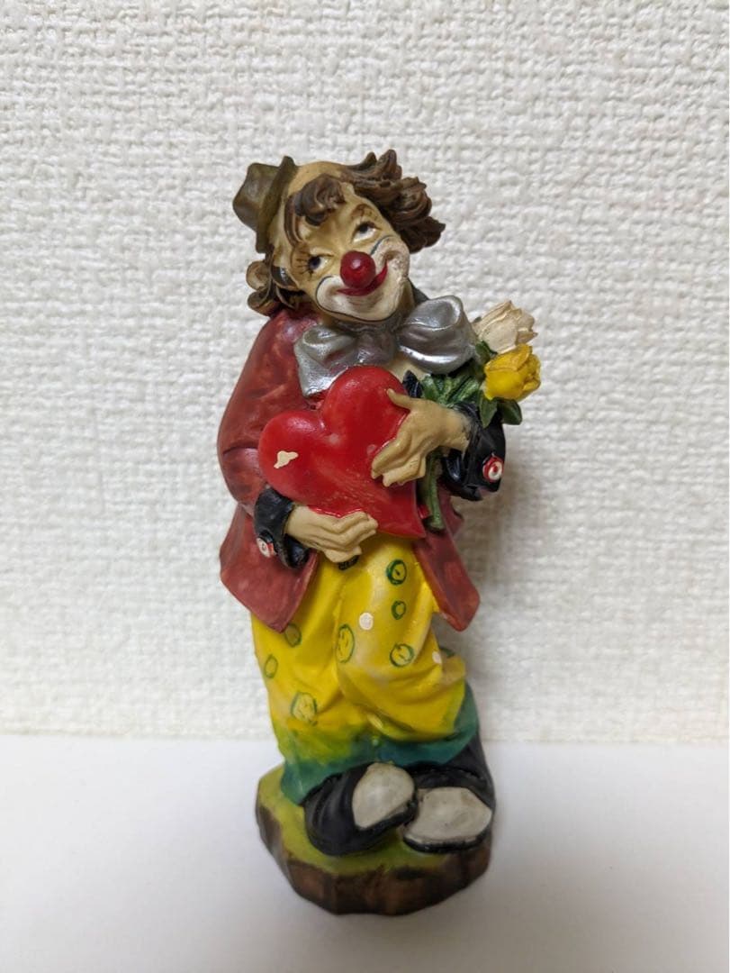 ピエロ　オーナメント　アンティーク　置き物