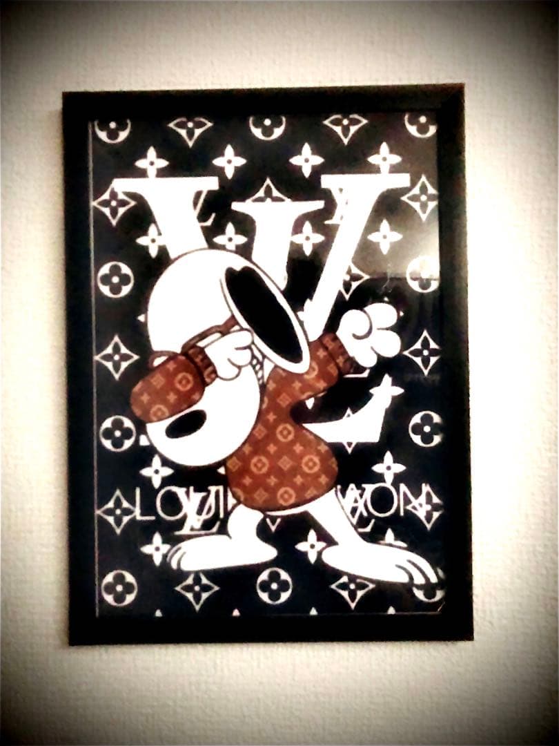 スヌーピー ルイヴィトン ポスター - メルカリ