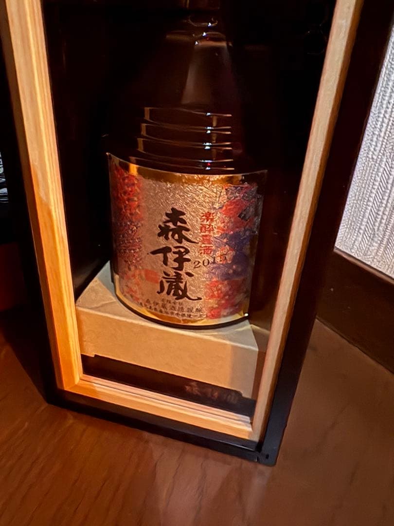 楽酔喜酒　森伊蔵 2015年 木箱入り 600ml 森伊蔵 楽酔喜酒 600ml