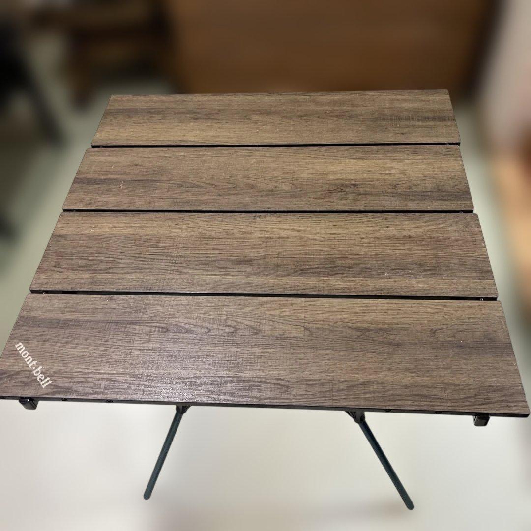 mont-bell 折りたたみテーブル ブラウン