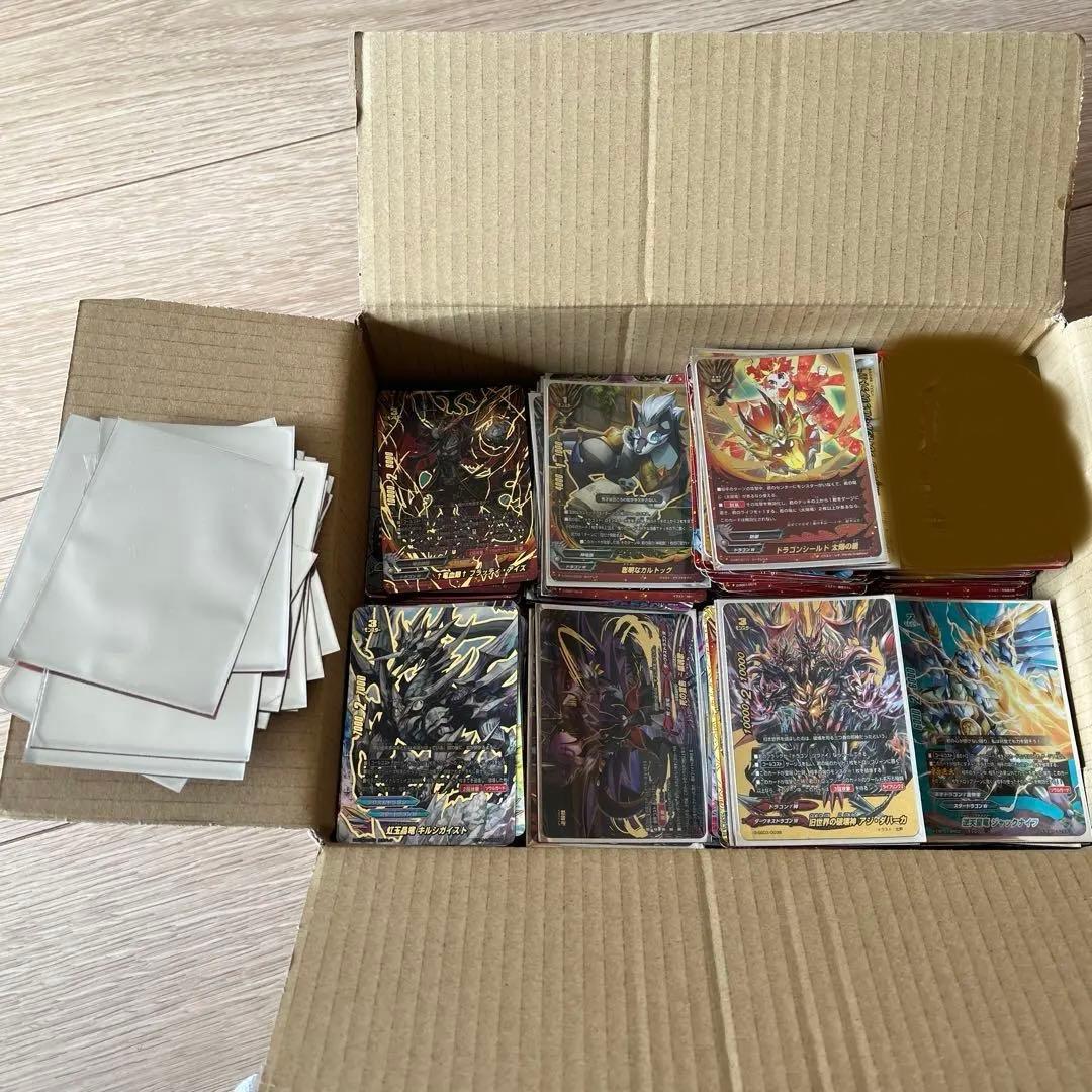 バディファイト500枚以上スリーブ数枚とステージ、ライフカウント付き