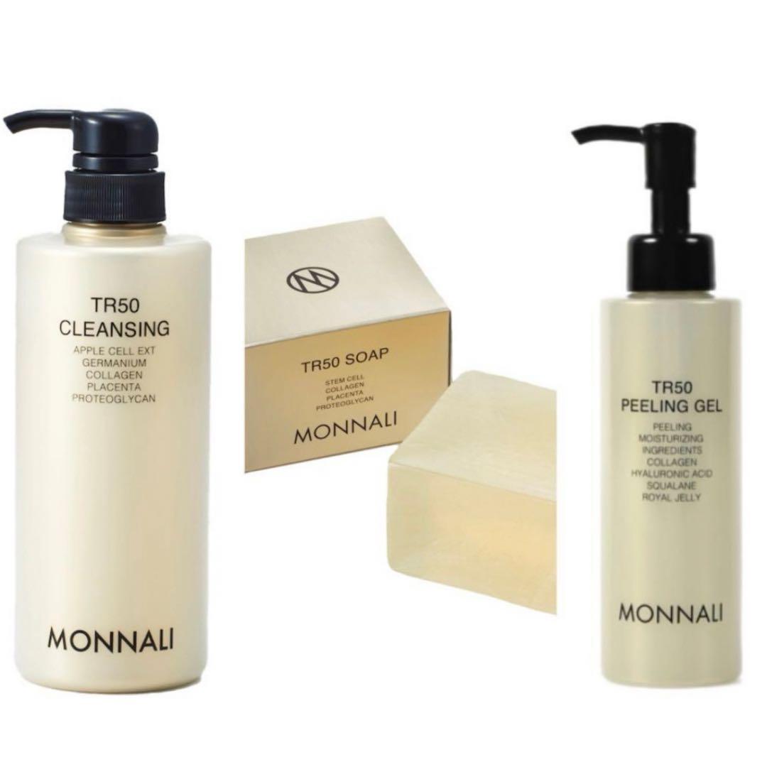 MONNALI モナリ　クレンジング　ソープ　洗顔　石鹸　ピーリング　角質ケア モナリ 基礎化粧品 ピーリングジェル クレンジング 石鹸ソープの購入