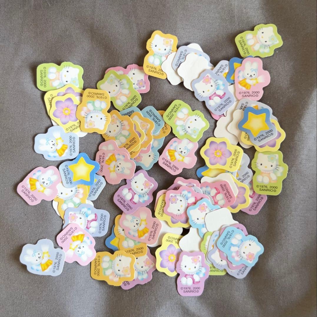 当時物】 ハローキティ シール まとめ売り サンリオ 平成レトロ - メルカリ
