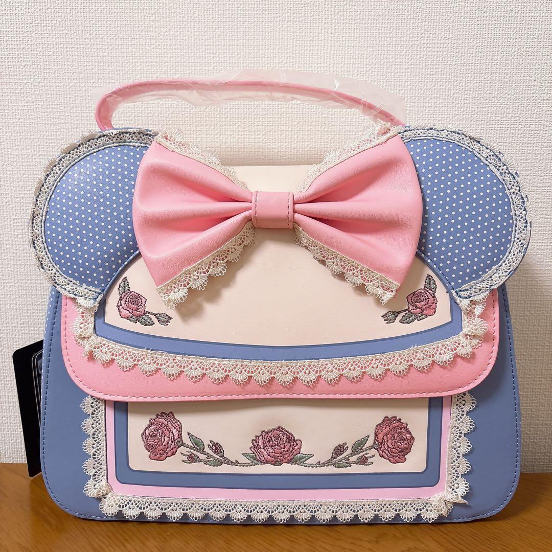 ラウンジフライ ミニー フローラル レース ショルダーバッグ