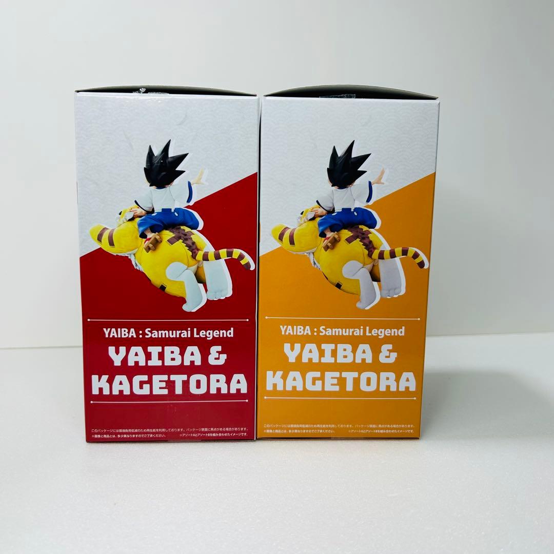 箱あり•新品同様】真・侍伝YAIBA 鉄刃&カゲトラ ガオ〜ッ♬ フィギュア