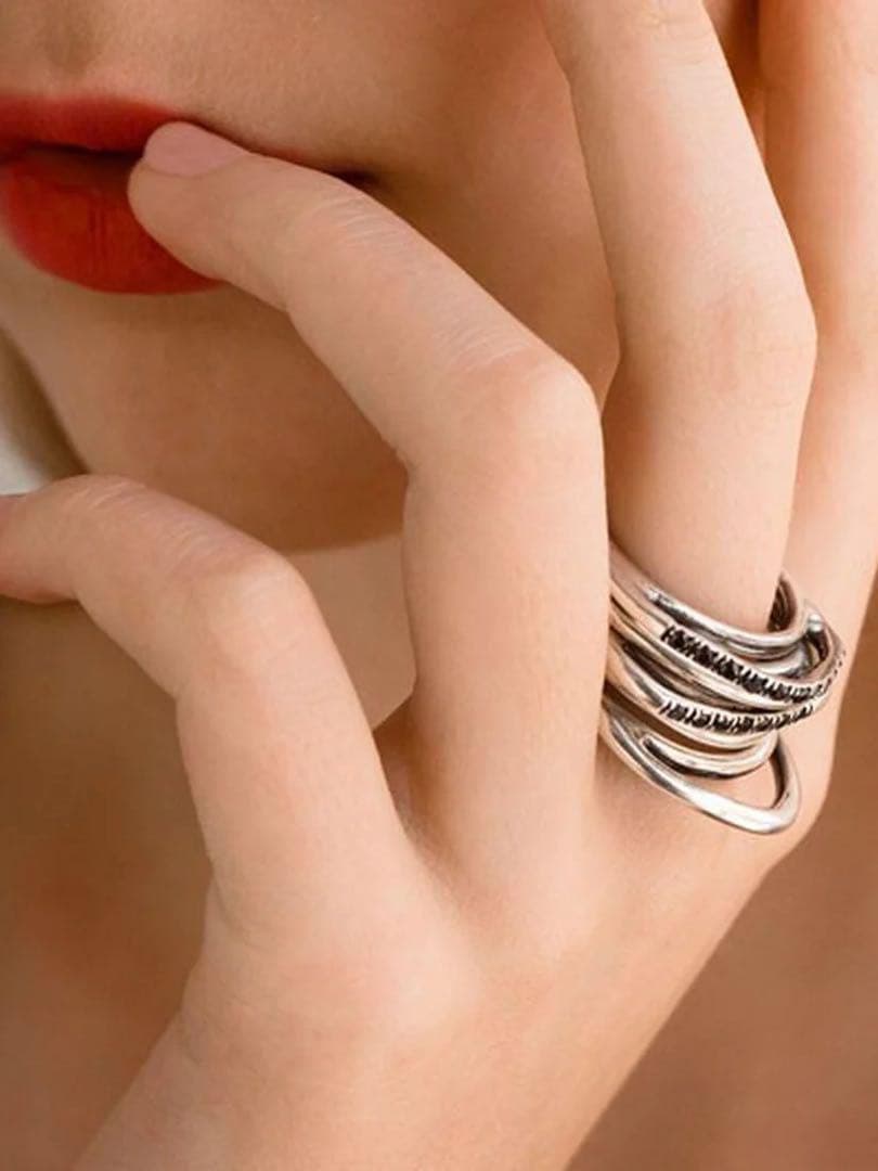 新品イオッセリアーニ　ジルコニア 5連　10号(内径16mm)