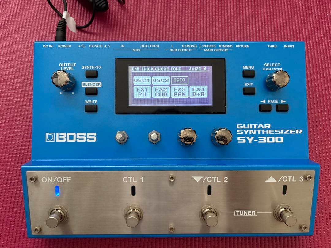 BOSS SY-300 ギターシンセ 本体＋電源 動作確認済