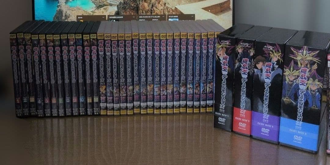 遊戯王 デュエルモンスターズ DVD 全巻セット（セル版）BOXあり pinebook_c3843