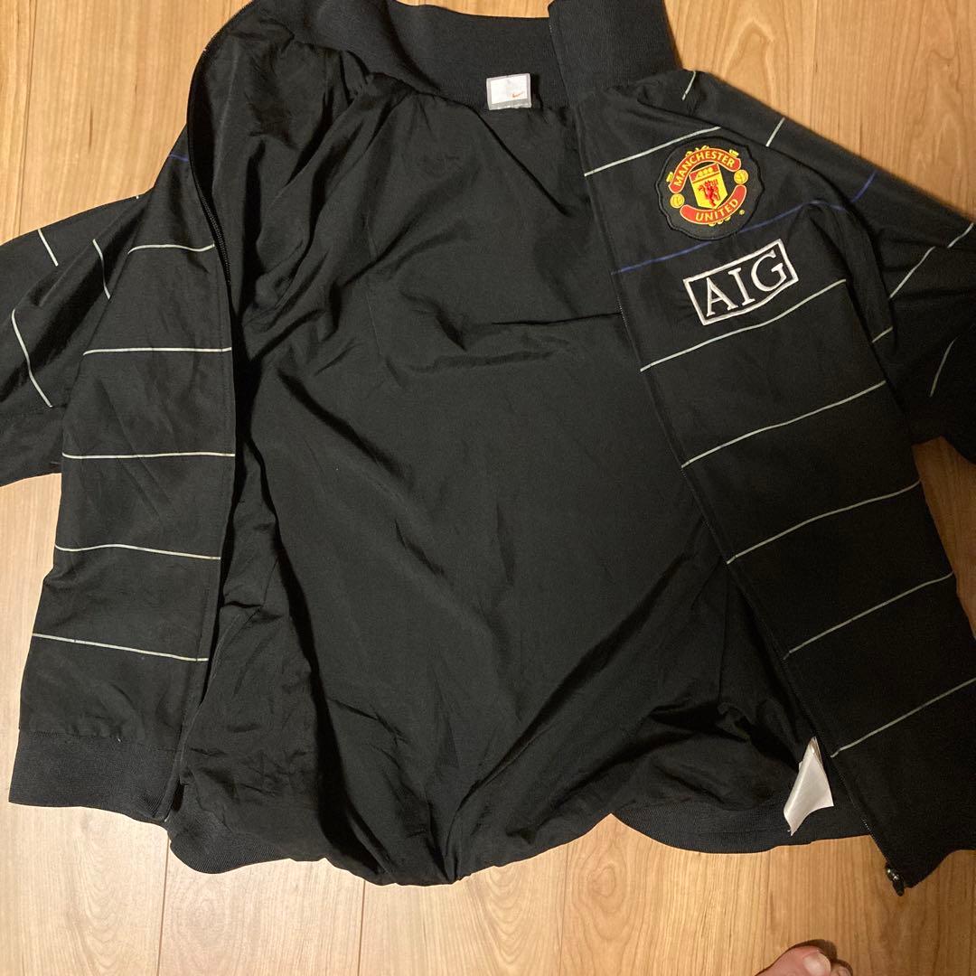 美品❗️00s NIKE マンチェスターユナイテッド トラックジャケット L