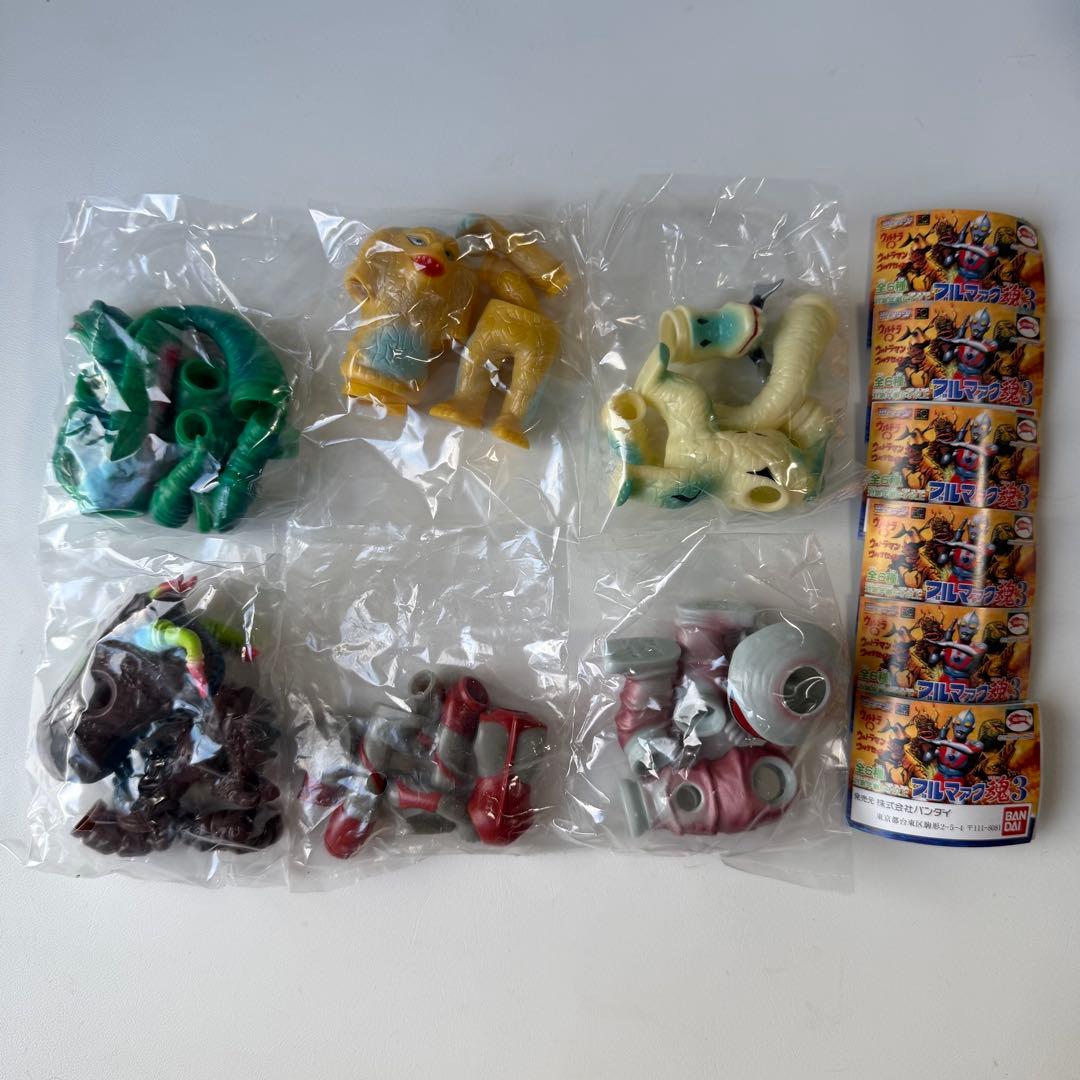 HGシリーズ　ブルマァク魂3　全6種　ソフビ　フィギュア　ジャミラ　エレキング