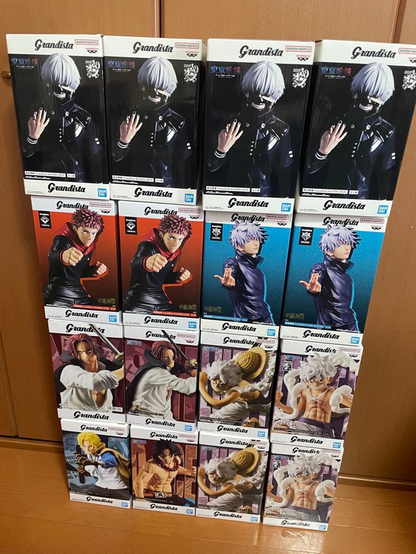Grandista ワンピース呪術廻戦東京グールフィギュア 16体セット