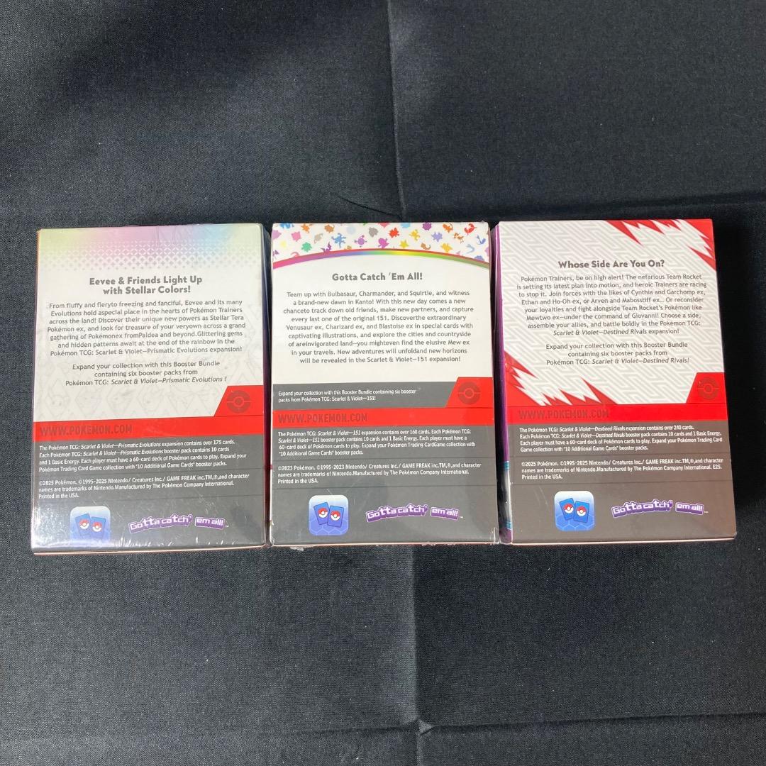 ポケモンカード 英語版 bundle box 未開封 まとめ売 3セット - メルカリ