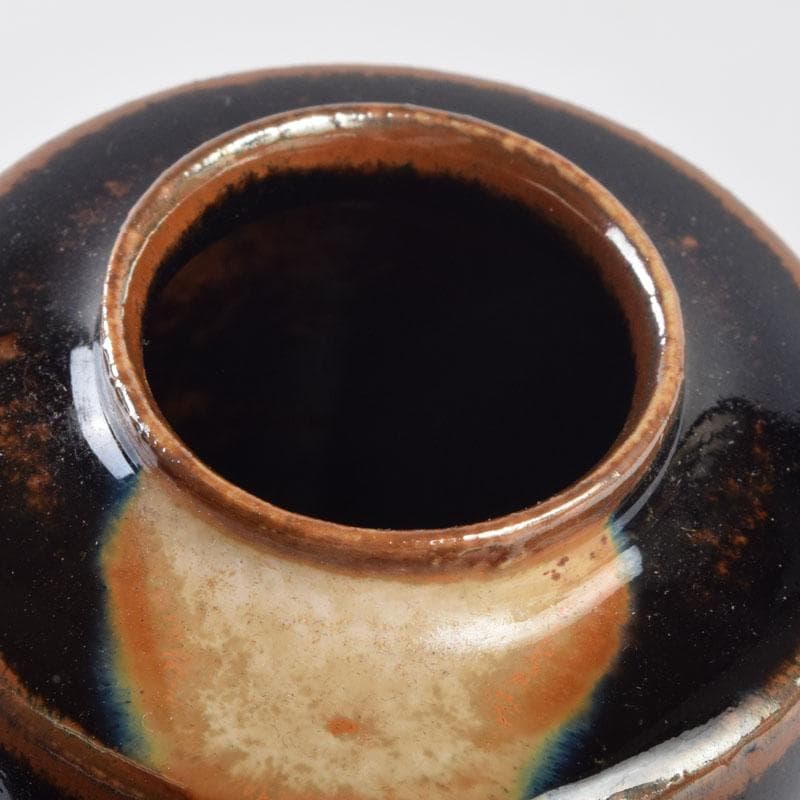 茶道具 瀬戸焼 古瀬戸 肩衝茶入 袱紗付 V 8636 - メルカリ