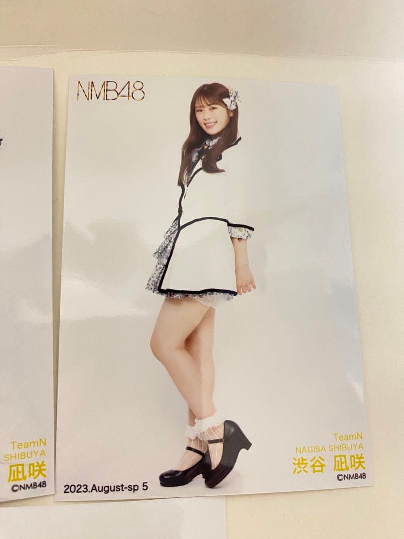 NMB48 渋谷凪咲 2023年 August 生写真 - メルカリ