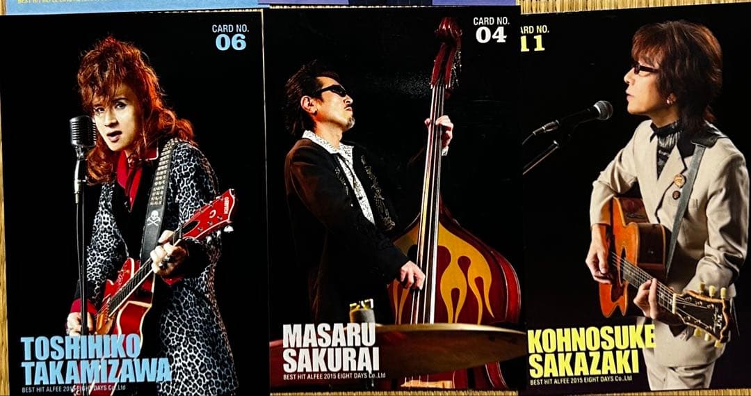 最終値下げ（2/11出品停止） THE ALFEE トレカ 47枚セット - メルカリ