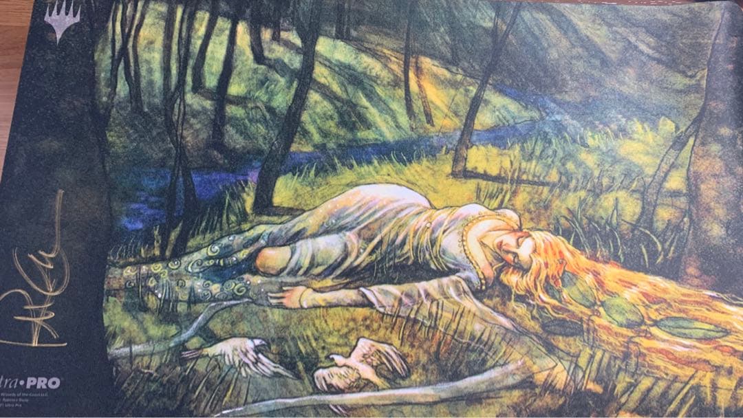 非業の死　pelish プレイマット　レベッカ　rebecca