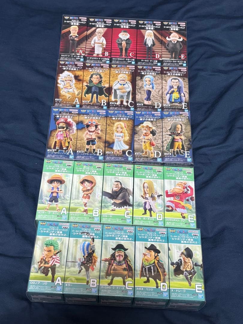 ワールドコレクタブルフィギュア　ワンピース　まとめ売り