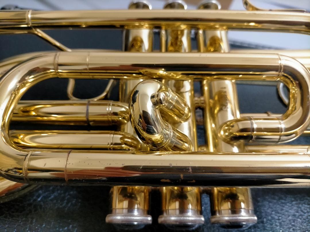 g*a様 【ベル傷あり】マルカート コルネット本体 ゴールドラッカー