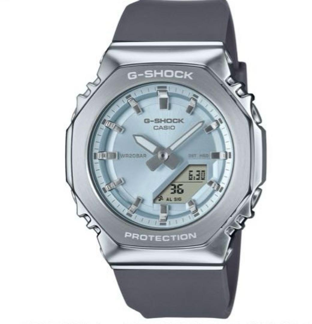 G-SHOCK カシオGM-S2110-2AJF GM-S2100 ブルー