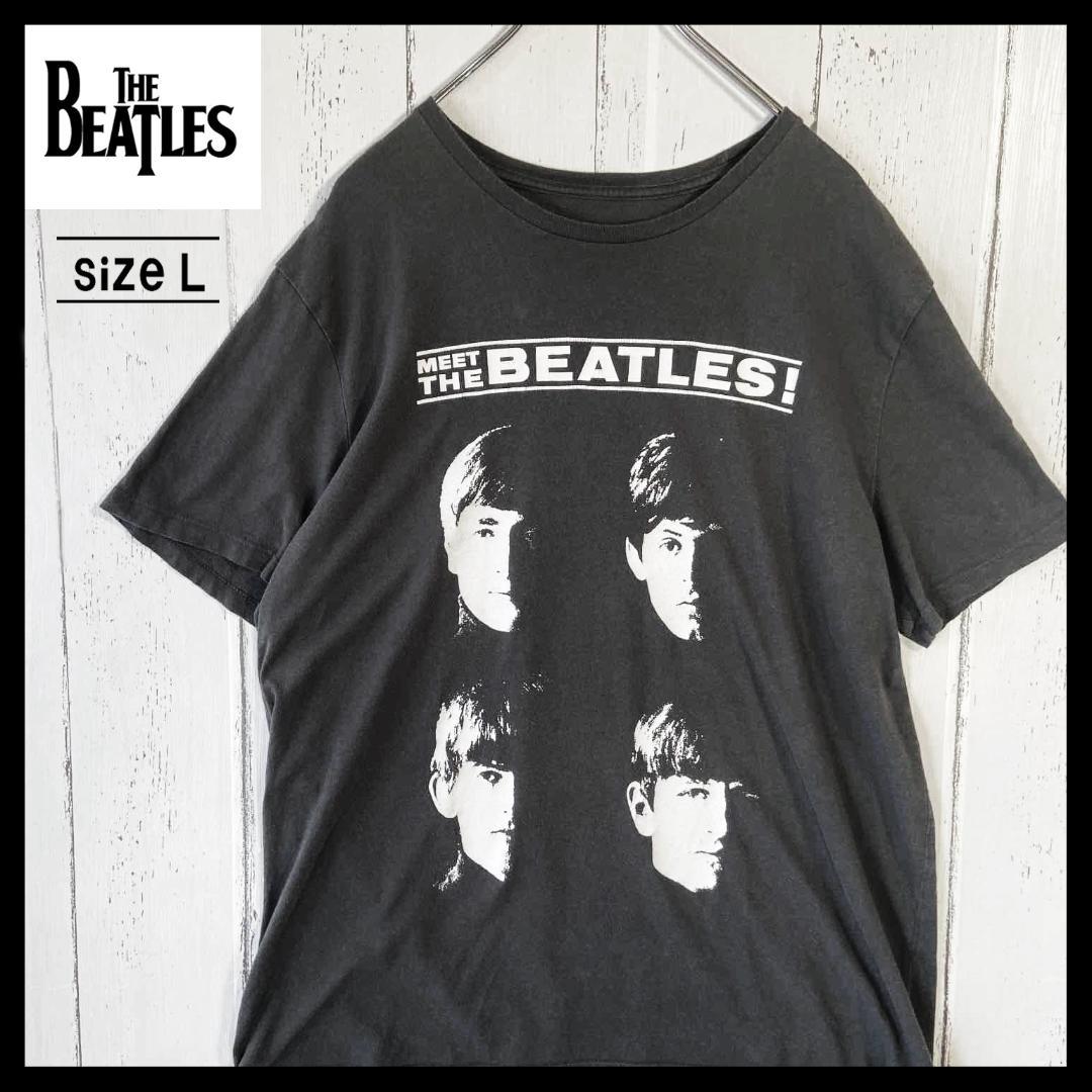 ビートルズ Beatles Tシャツ OLD NAVY 古着 L ブラック - メルカリ