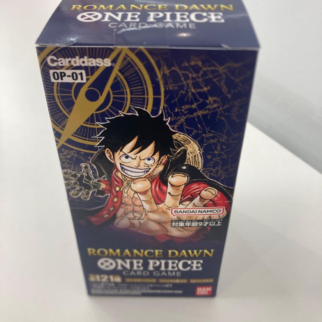 ワンピースカードゲーム ロマンスドーン未開封ボックステープ付き